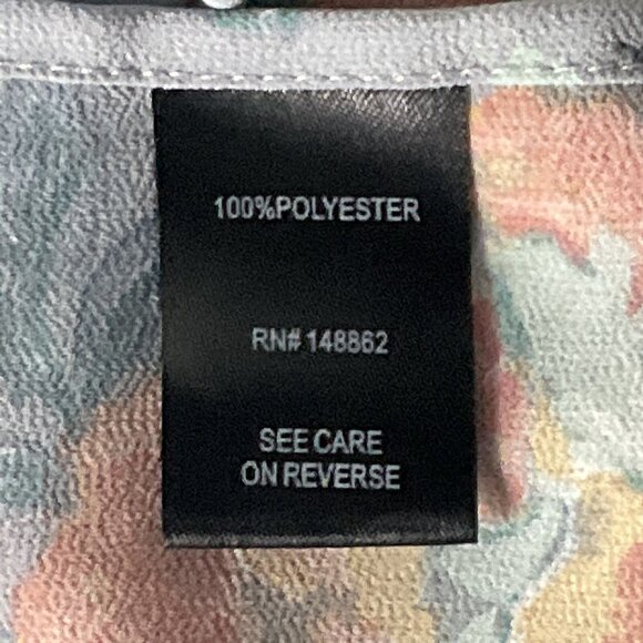 Torrid Cardigan Floral Kimono Womens 1X‎ Multicolor Sheer Open Front Lightweight - Picture 9 of 13